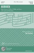 Armonia TTBB choral sheet music cover